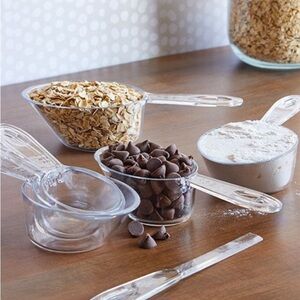 Pampered Chef Transparent Measuring Cup Set